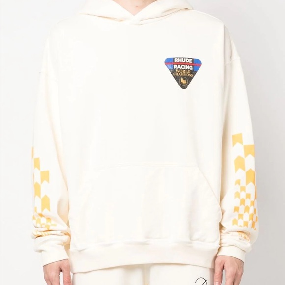 R H U D E
Livery Cotton Hoodie - Picture 1 of 8